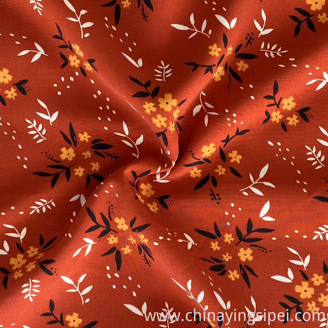 ISP Textile Flower print 4 way stretch 97% polyester 3% elastane fabric printing fabric for dress woman